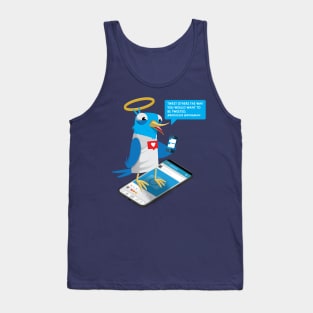Tweet people the way you want to be tweeted Tank Top